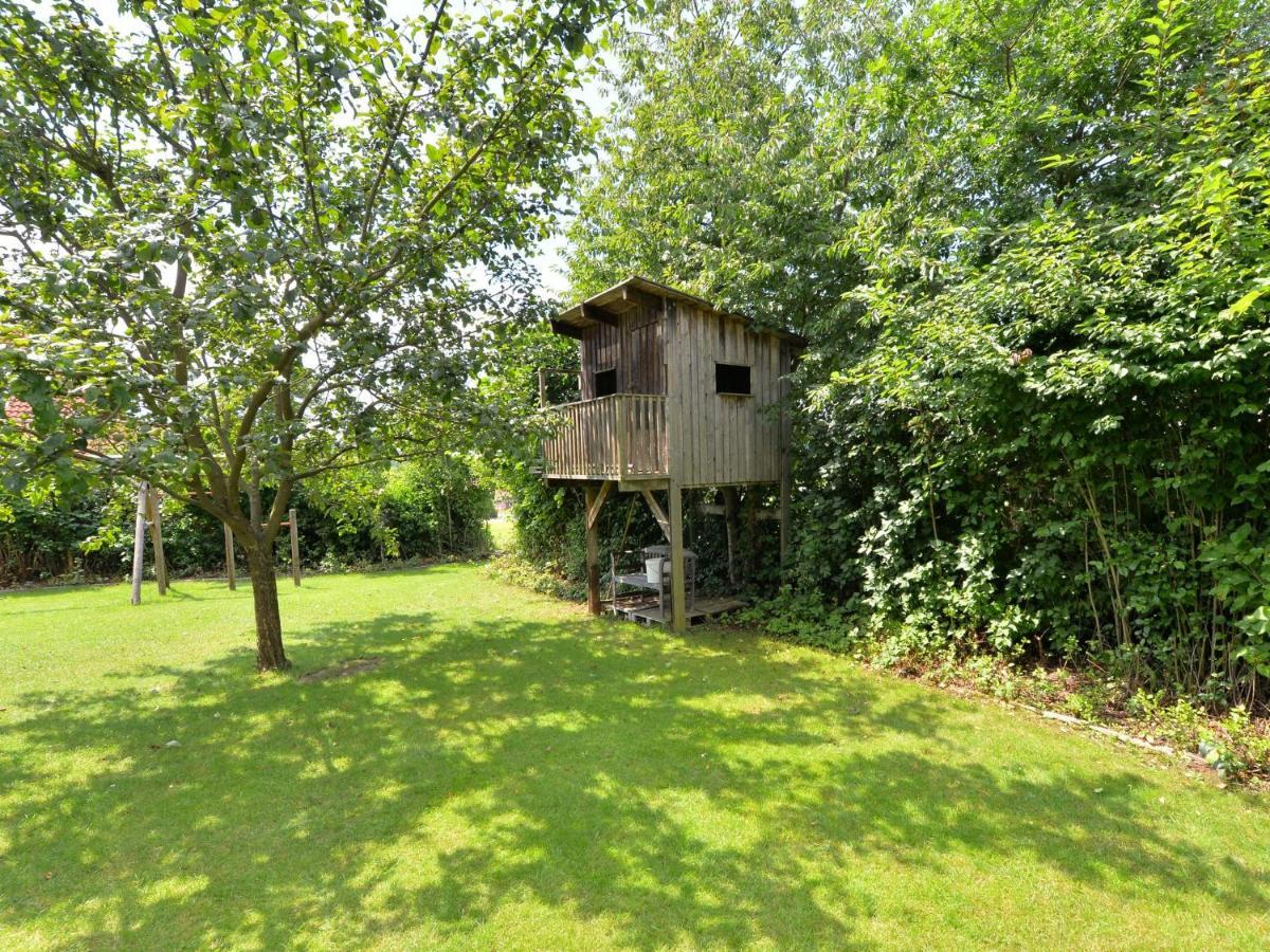 Nice Flat With Sauna Covered Terrace Garden And Tree House For Children Zandt ภายนอก รูปภาพ